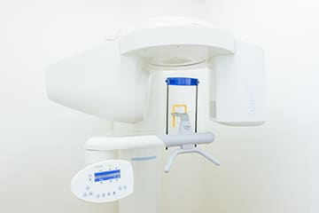 歯科用CT撮影、歯髄電気診、温熱テストによる正確な診断